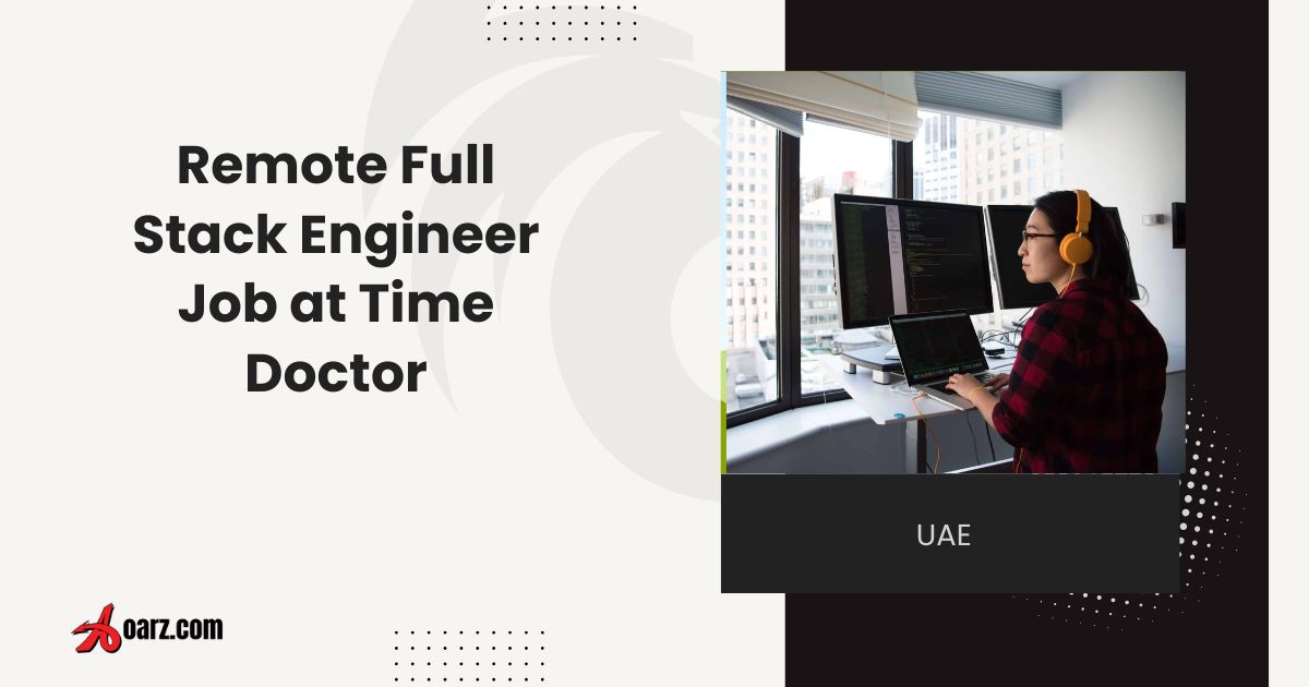 Remote Full Stack Engineer Job at Time Doctor