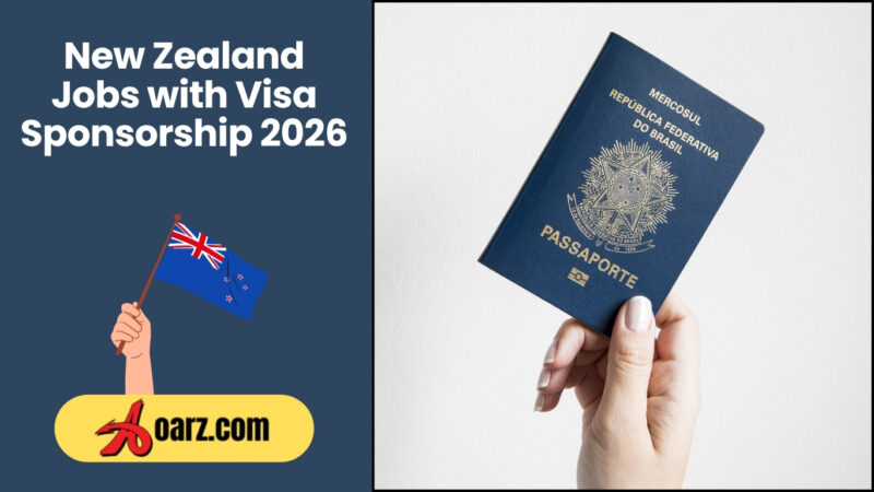 New Zealand Jobs with Visa Sponsorship 2026